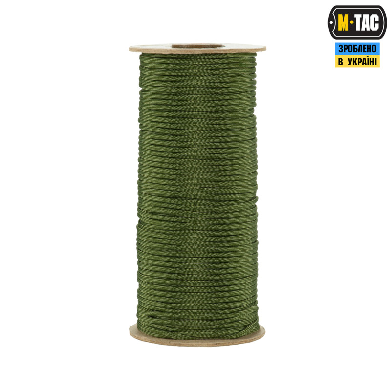 M-Tac паракорд 550 type III 100m Army Green