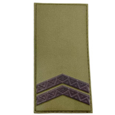 Объемный погон ВСУ младший сержант, Olive