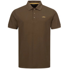 Теніска поло Blaser Active Outfits Solid Polo Shirt Dark brown