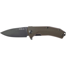 Ніж Lionsteel KUR Black Blade G10 Brown