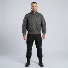 Куртка-бомбер Vik-Tailor летная, Shadow Grey