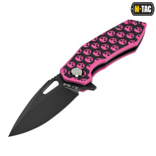 M-Tac нож складной Type 12 Skull Black/Pink