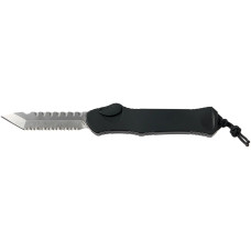 Нож Heretic Hydra Tanto Stonewash Serrated Black