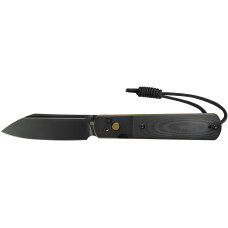 Ніж Artisan Holm AR-RPM9 Black PVD Steel+Black G10 Inlay Gold