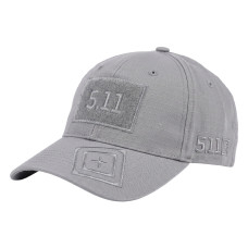 Бейсболка с регулятором 5.11 с липучкой Велкро, Grey, 5.11 Tactical