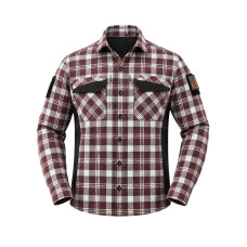 Тактична сорочка Vik-Tailor з липучкою Velcro, Burgundy