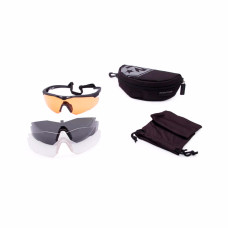 Revision очки StingerHawk Black Frame 3 Lens Kit Regular