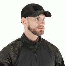 Бейсболка 5Panel Mesh Tactic Twill MC Black (9684)