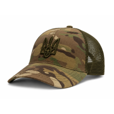 Бейсболка с Трезубцем Vik-Tailor Rip-Stop, MultiCam