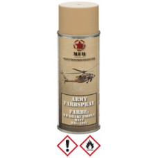 Маскувальна фарба спрей у балоні Army Spray Paint, mat, 400 ml WH TROPICS, Khaki