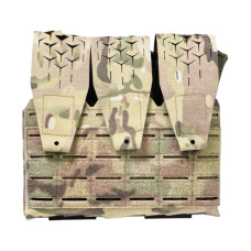Тройной подсумок с клапаном Vik-Tailor, MultiCam