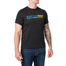 Футболка з малюнком 5.11 Tactical® Always Be Ready® Ukraine, Black