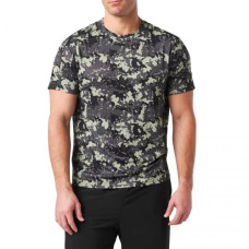 Футболка тактическая потоотводящая 5.11 Tactical® No Mercy PT-R Short Sleeve Top, Grey