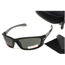 Окуляри поляризаційні захисні BluWater Samson Z87.1 Polarized (gray), сірі