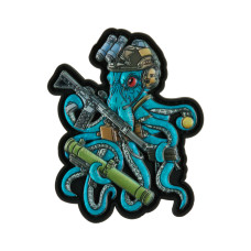 Нашивка Octopus PVC