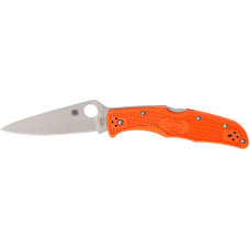 Ніж Spyderco Endura4 Flat Ground. Колір: помаранчевий