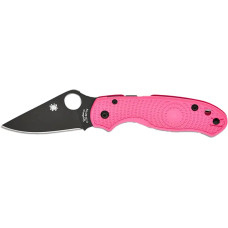 Ніж Spyderco Para 3 Black Blade Pink