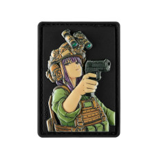M-Tac нашивка Tactical girl №14 PVC