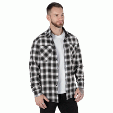 Рубашка "Легит" Black/White 9630, camotec