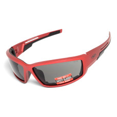 Очки защитные Global Vision Sly Metallic Red (gray), серые линзы в оправе красный металлик