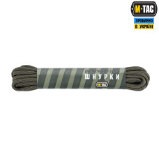 M-Tac шнурки паракорд OD Green Stripes тип.3