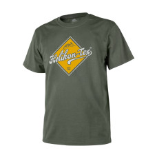 Футболка Helikon-Tex T-Shirt «Road Sign» Olive Green, Olive Green