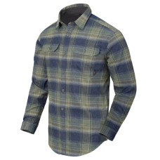 Рубашка Helikon-Tex GREYMAN SHIRT - Клеточка Оливково-синий
