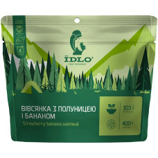 Каша ЇDLO овсяная с клубникой и бананом 100г