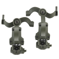 Адаптер для навушників Helmet Rail Adapter, Olive