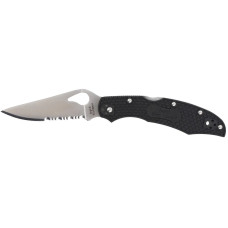 Ніж Spyderco Byrd Cara Cara2 FRN Black Half Serrated