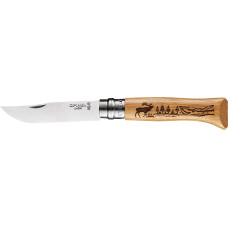 Нож Opinel №8 VRI Inox Animalia 