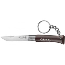 Нож Opinel Keychain №4 Inox Dark Brown