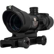 Оптический прицел Trijicon ACOG 4x32 (реплика) с прицельной сеткой Green Chevron, Black