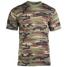Футболка камуфляжна MIL-TEC T-Shirt, Вудленд, S