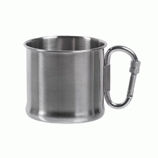 Кружка нержавіюча Sturm Mil-Tec® Stainless Steel Karabiner Cup (500 ml) Steel