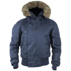 Куртка-бомбер льотна Mil-Tec N2B, Blue, S