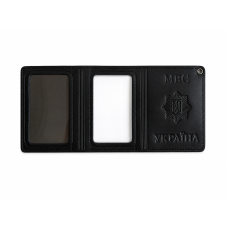 Обложка удостоверения МВД-3 (с шевроном), Black