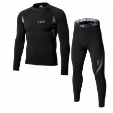 Мужское термобелье 5.11 Tactical HEAT демисезонное реплика, Black