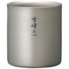 Кружка Snow Peak TW-123 Titanium Double Wall Stacking Mug 300ml