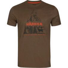 Футболка Harkila Nature S/S T-shirt Slate black