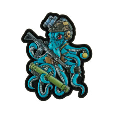 Нашивка Octopus, Blue