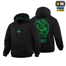 M-Tac кофта Hoodie Ragnarok Night Vision Cotton Hard Black