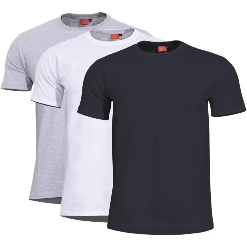 Набір футболок Pentagon Orpheus T-shirts Чорний / Білий / Сірий