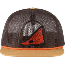 Кепка Grundens Tailing Red Mesh Trucker One size Dark Brown/Whiskey