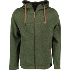 Кофта Orbis Textil Herrenjacke Strick-Fleece Зелений