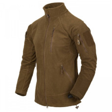 Куртка ALPHA Tactical - Grid Fleece, Coyote, Helikon-Tex