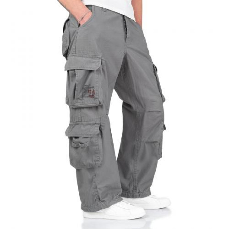 Брюки SURPLUS AIRBORNE VINTAGE TROUSERS, [029] Grey, Surplus Raw Vintage®
