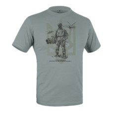 Футболка з малюнком Герої не вмирають (Foliage Green), P1G