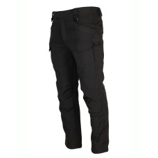 Тактические штаны утепленные SoftShell Black, Black
