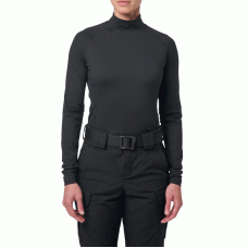 Термореглан жіночий 5.11 Women's Mock Neck Long Sleeve Top (Black), 5.11 ®
